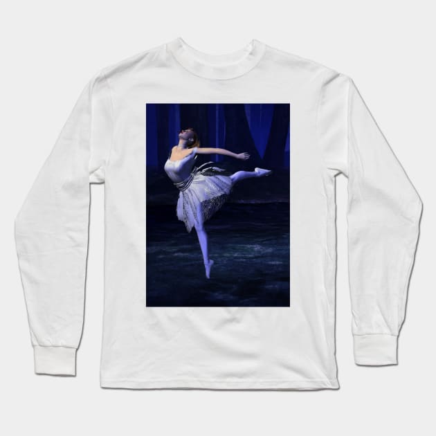 Ballerina Long Sleeve T-Shirt by Colin-Bentham